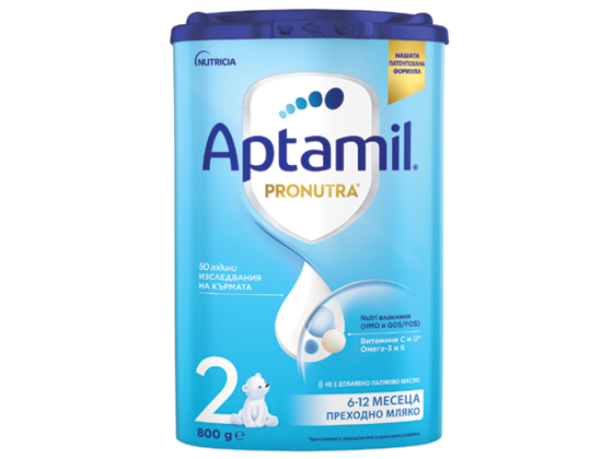 Синя кутия преходно мляко за бебета на 6-12 месеца, 800 гр.