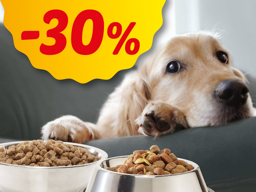 -30% на избрани лакомства за домашни любимци