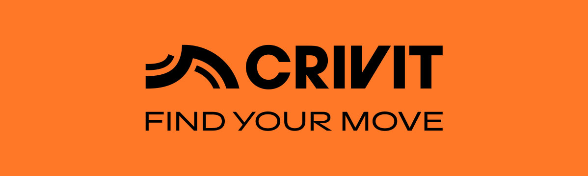 Лого на Crivit: Намерете своето движение.